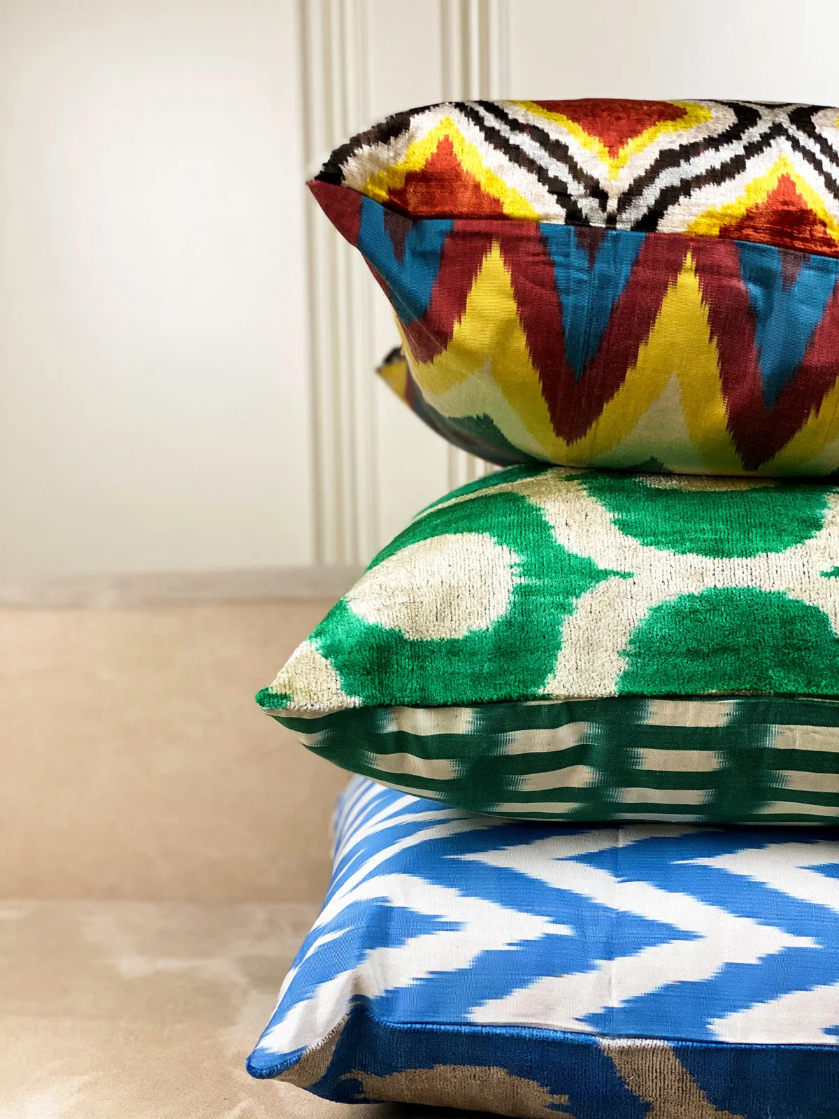 Luxe Ocean Breeze Square Pillow Cover