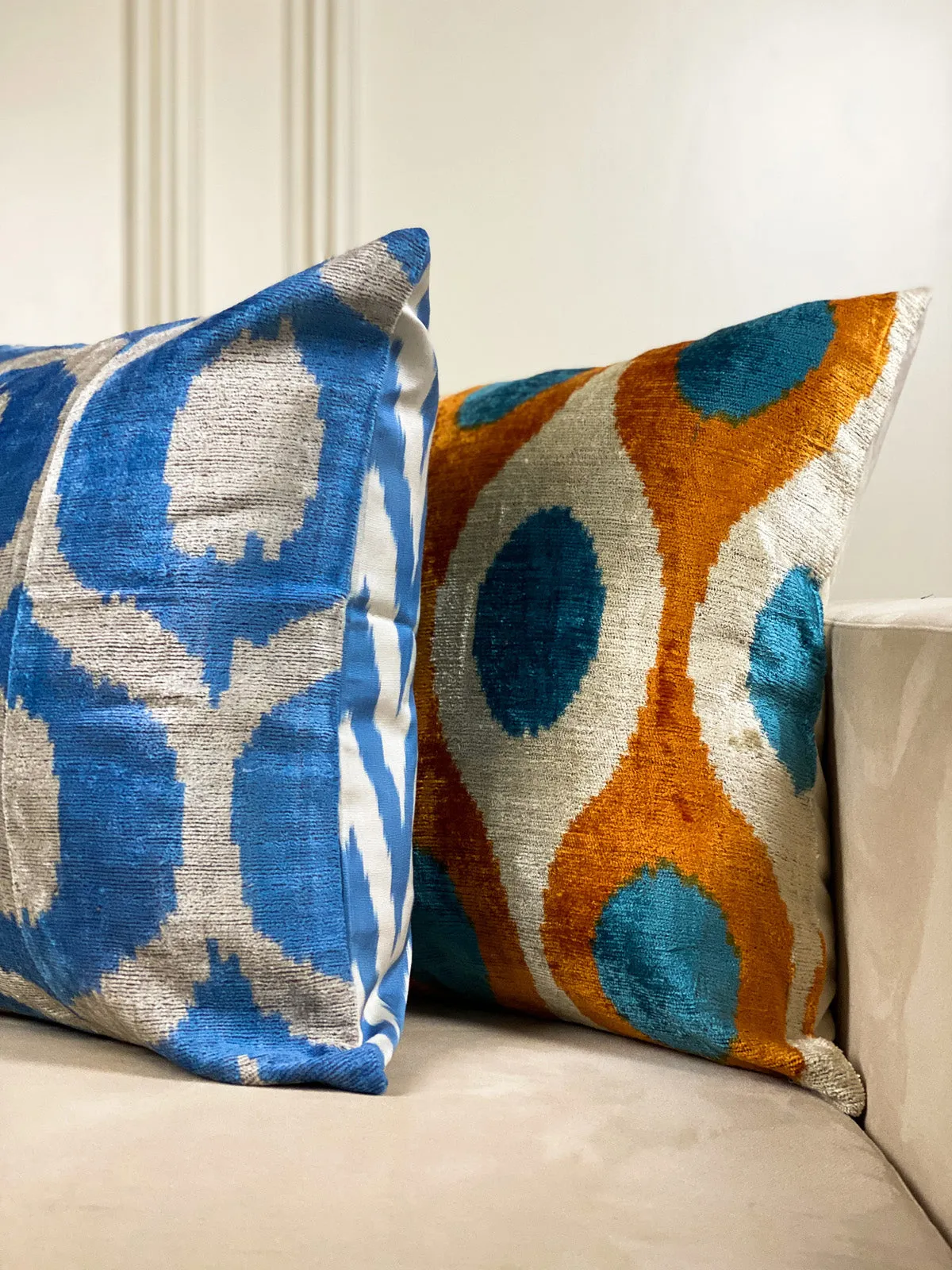 Luxe Ocean Breeze Square Pillow Cover