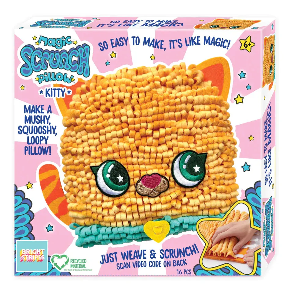 Magic Scrunch Pillow: Kitty