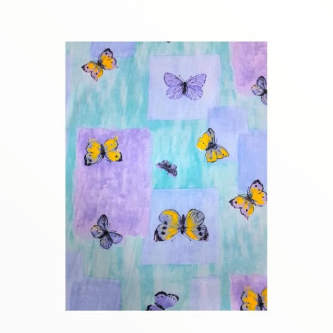 Maison Special Clearance Butterfly Print Collection 140 cm