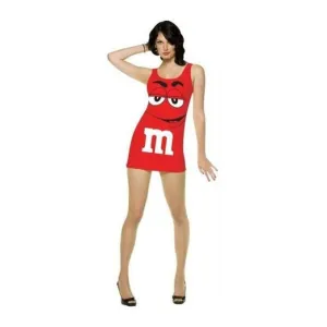 M&M Tank Dress Red Adult