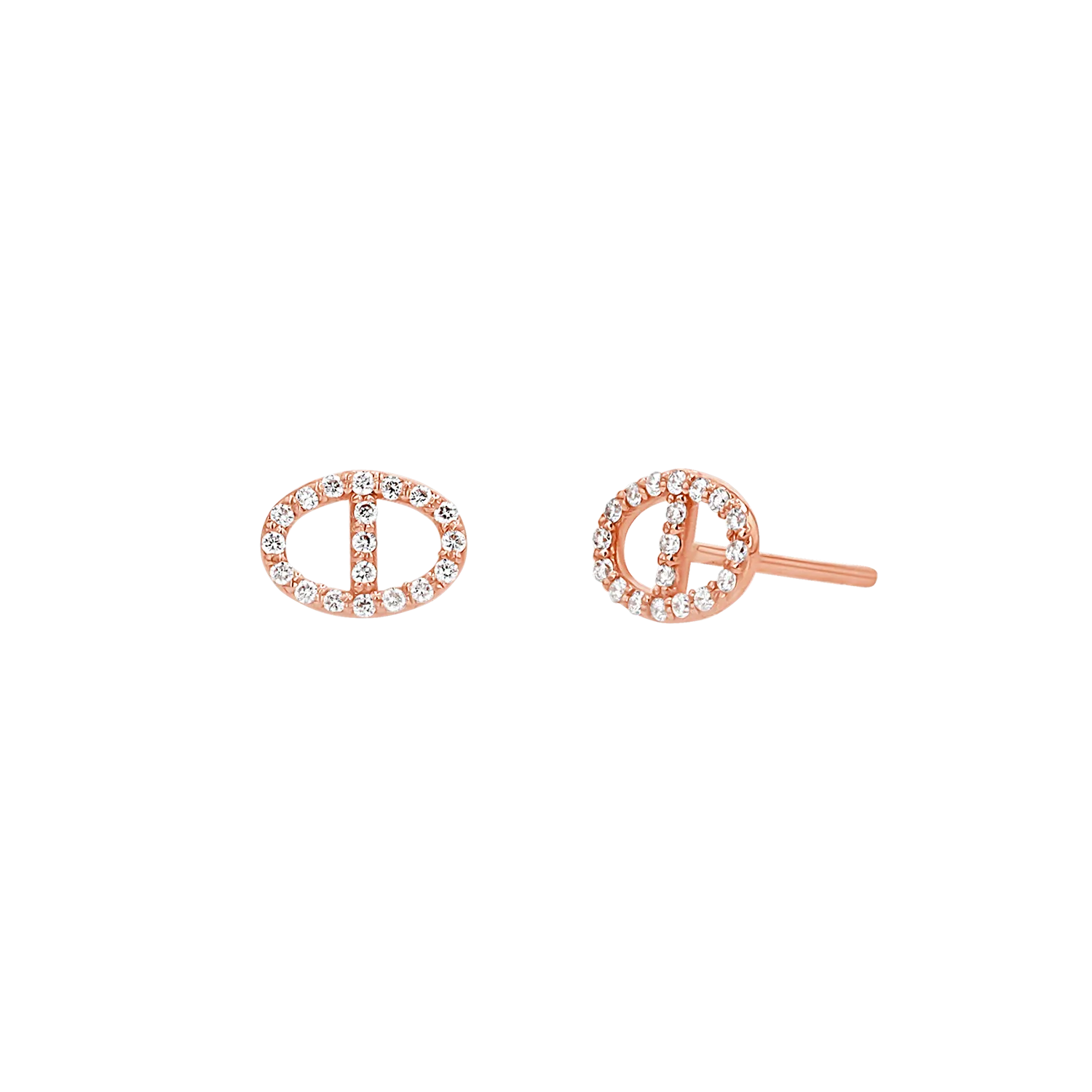 Mariner Diamond Stud Earrings