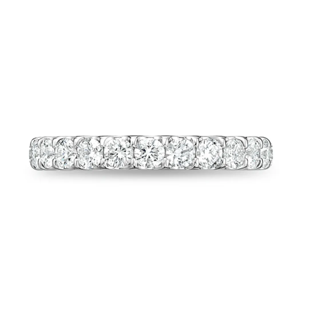 Memoire Odessa Platinum Diamond Eternity Band - 1.33ctw