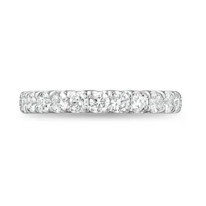 Memoire Odessa Platinum Diamond Eternity Band - 1.33ctw