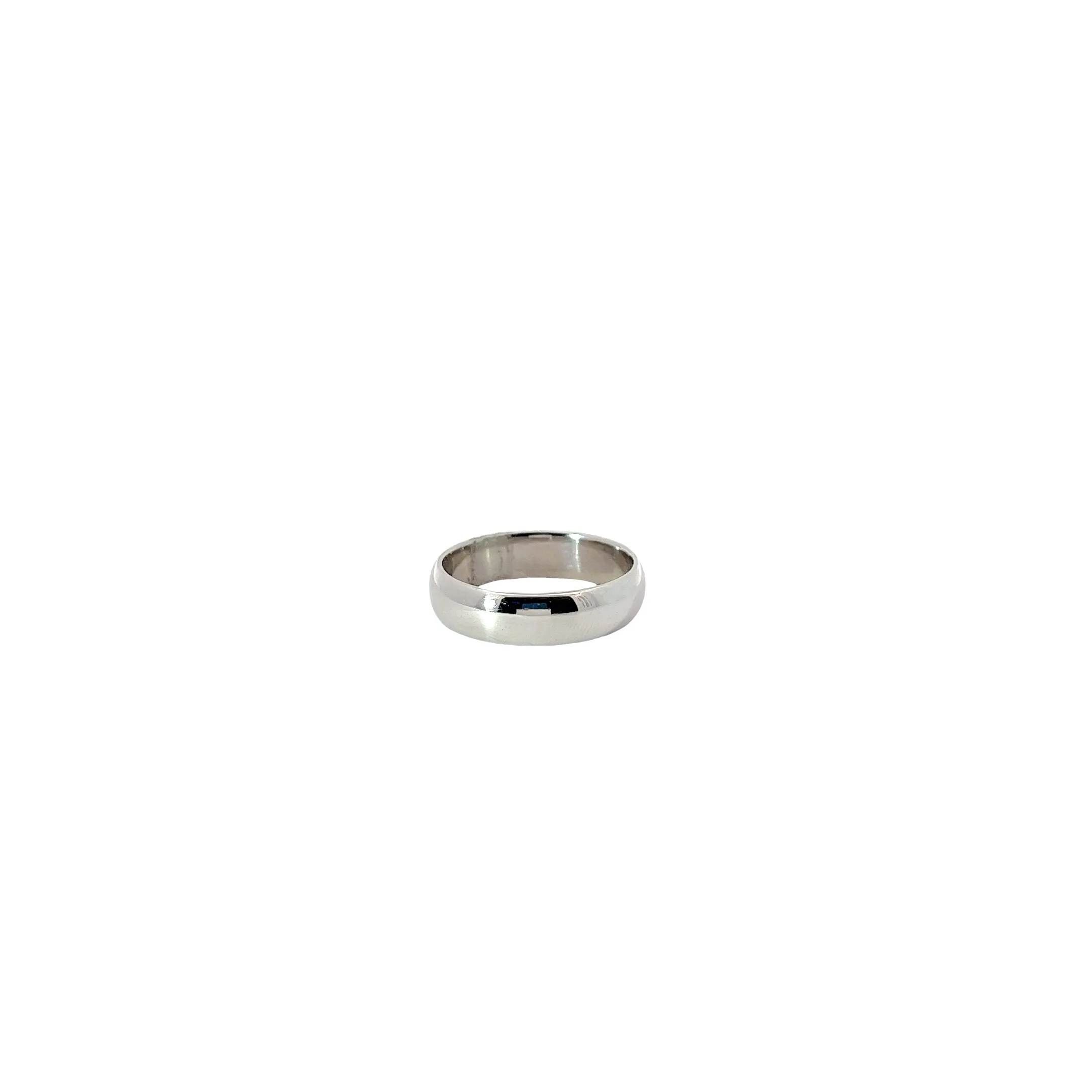 Men platinum Regular Comfort fit wedding ring
