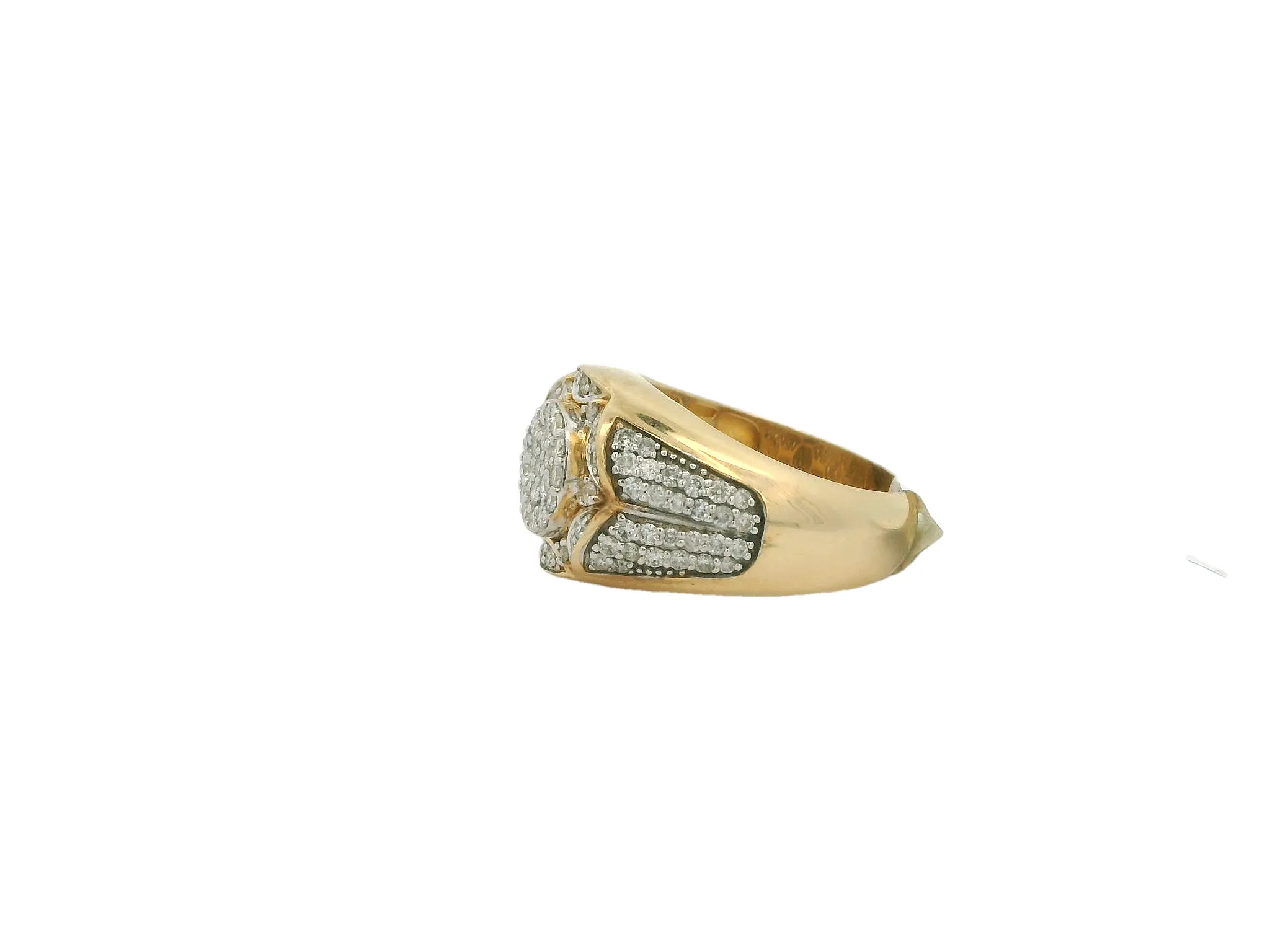 Men's 10kt Yellow Gold Diamond Ring