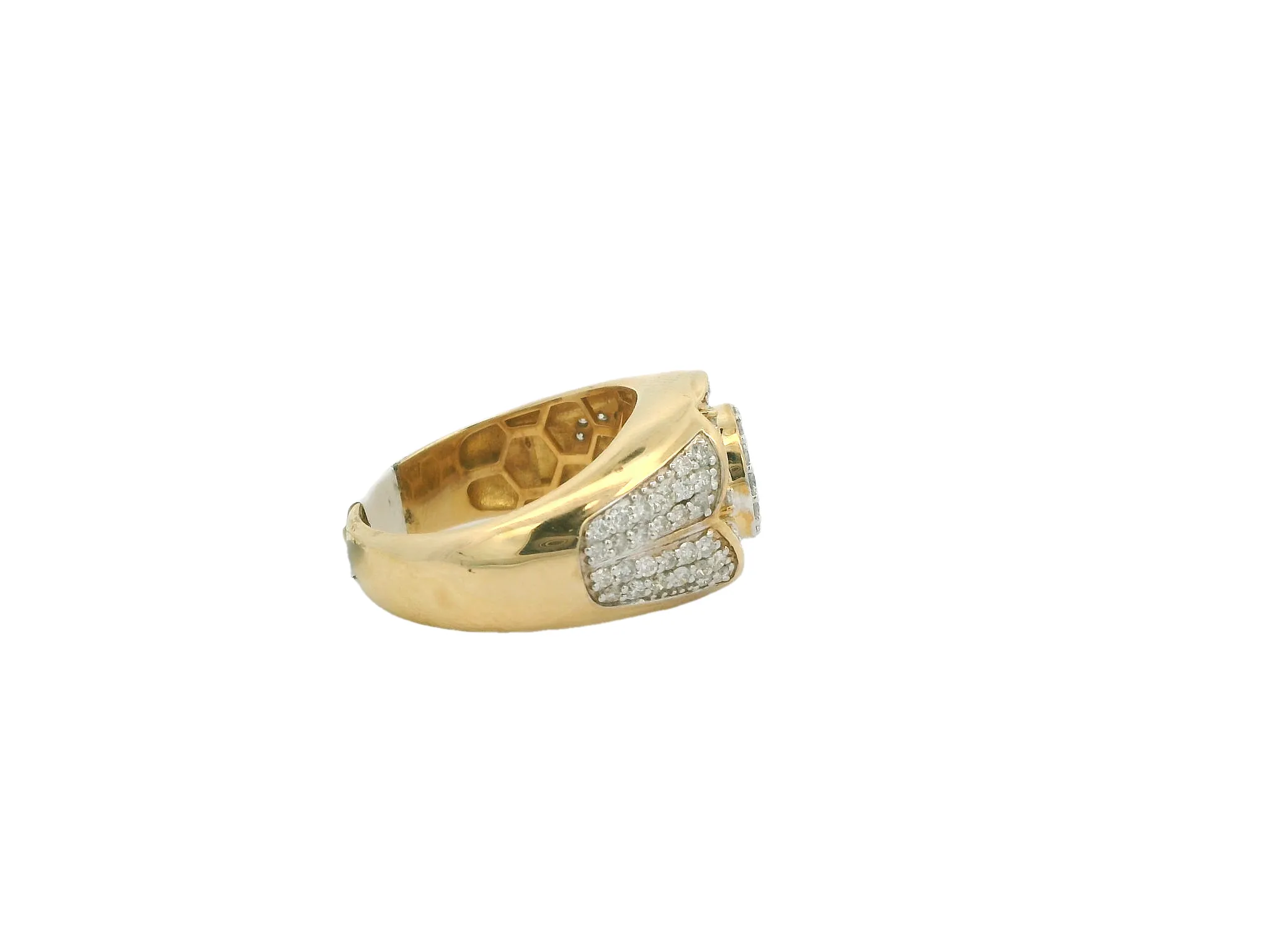 Men's 10kt Yellow Gold Diamond Ring