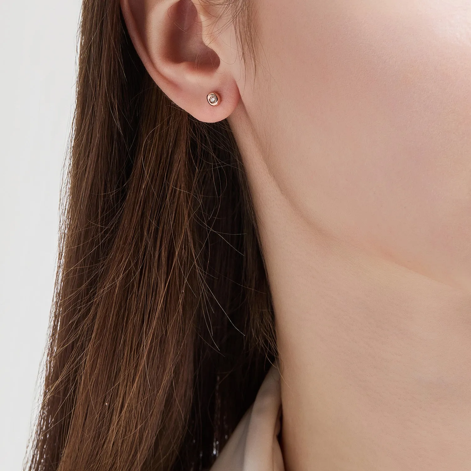 Miss. Doux Gold One-sided Earring JDRER5S074S