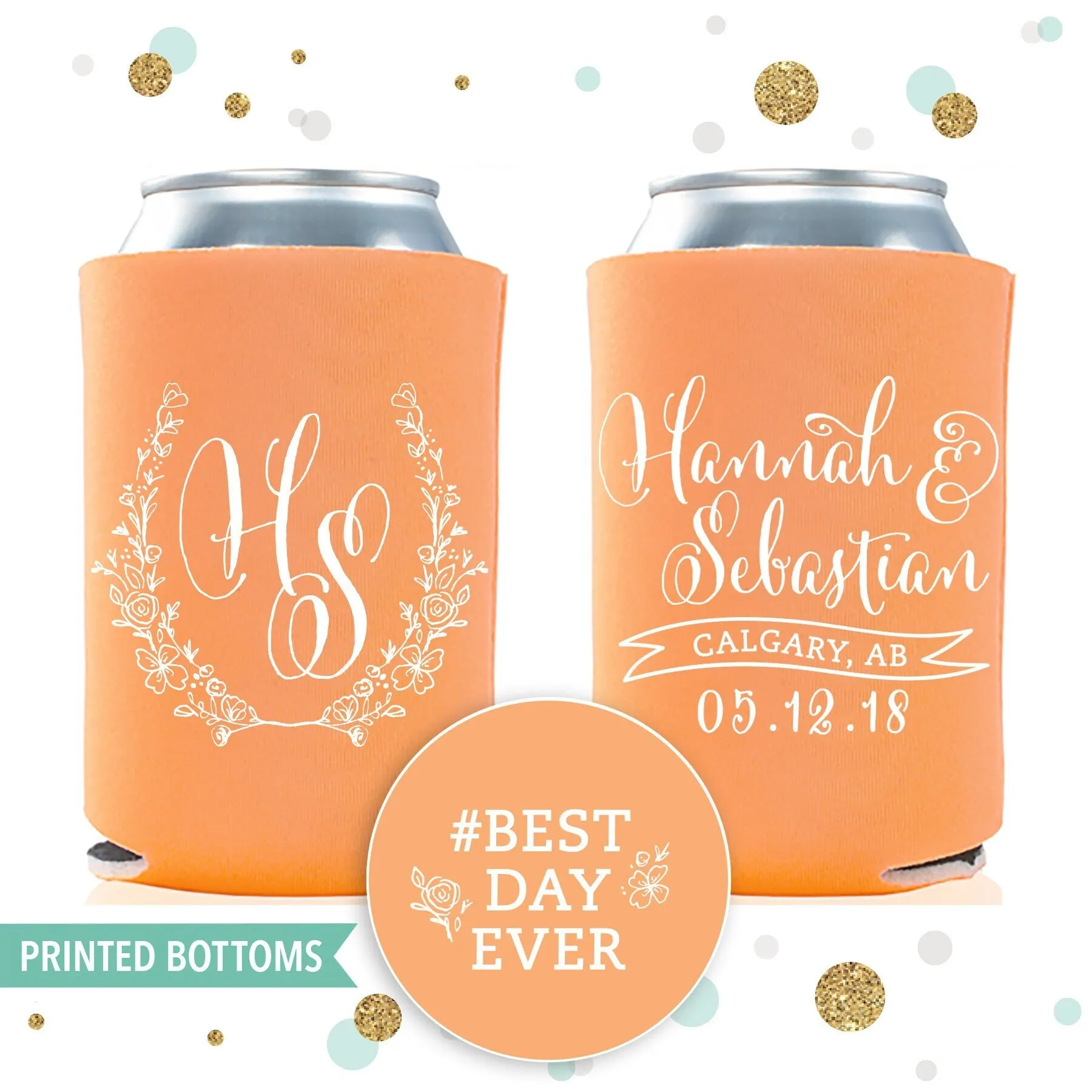 Monogram Crest - Bottom-Printed