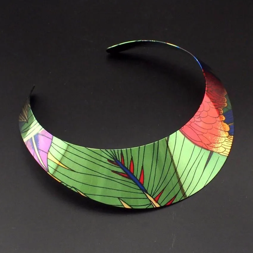 Multi Color Wide Cuff Bracelet  And Necklace Sets