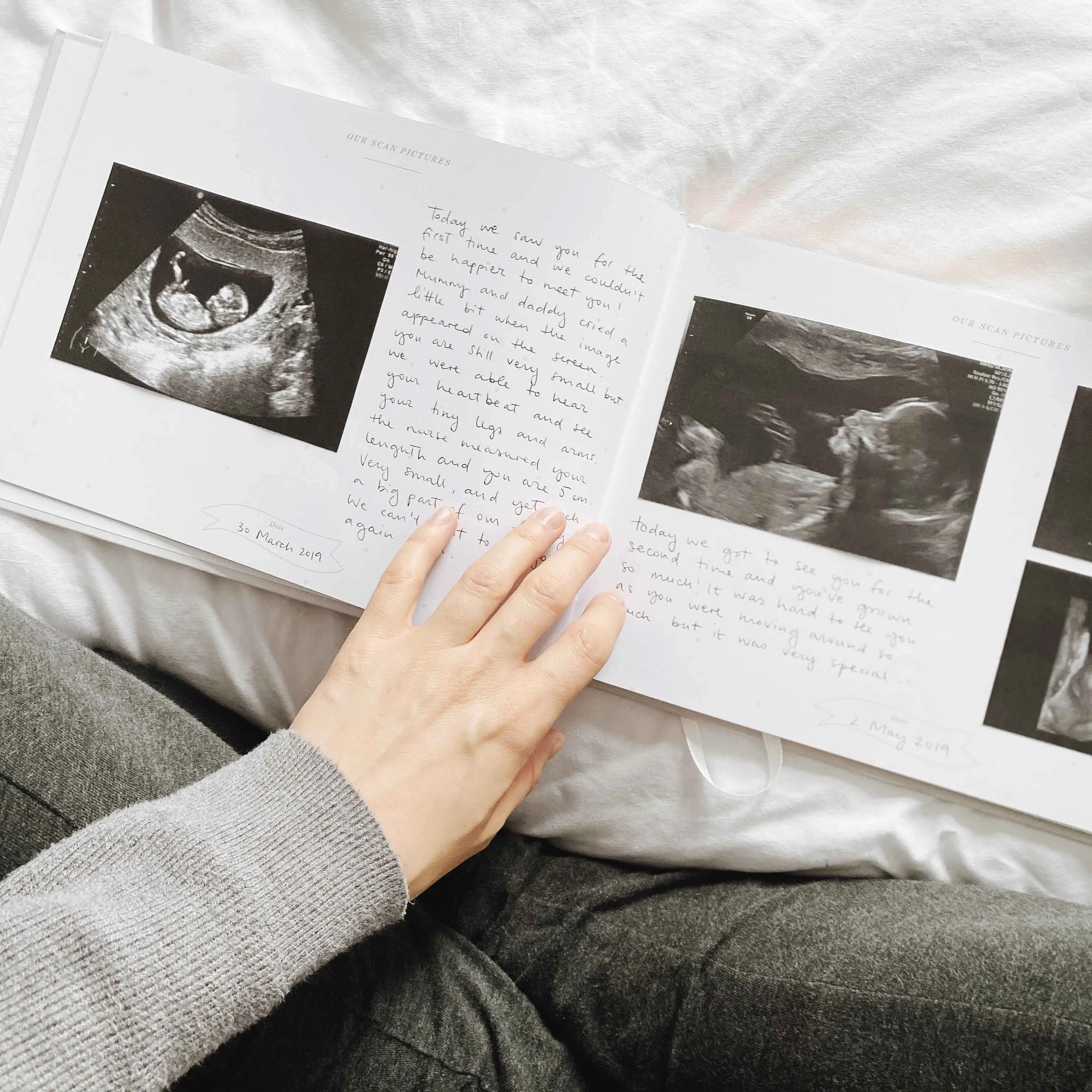 'My Baby Journal' Luxury Record Book | Mustard