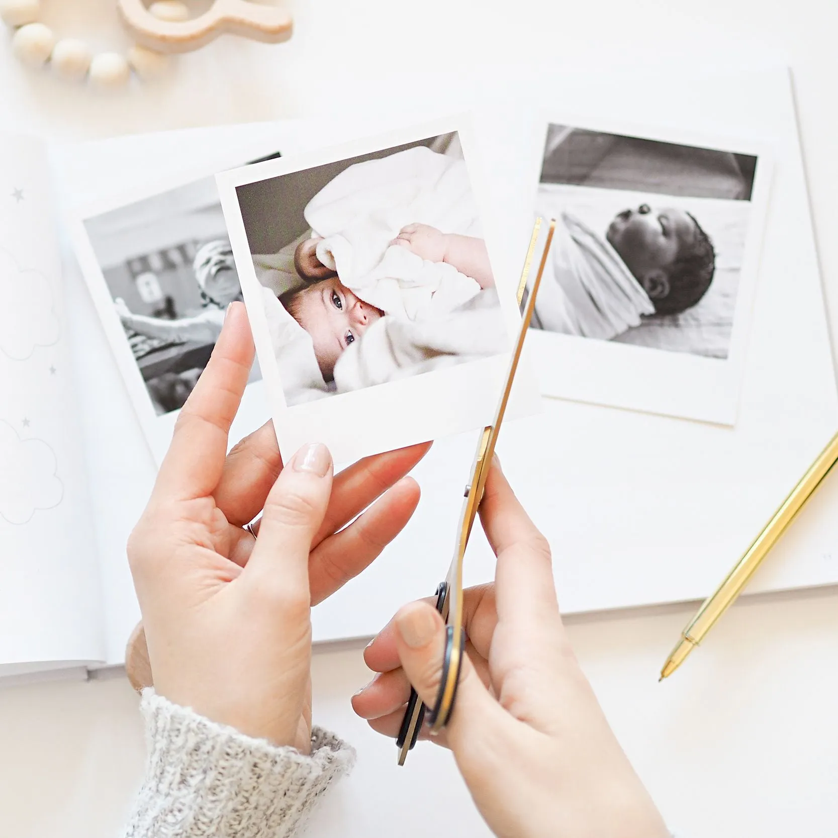 'My Baby Journal' Luxury Record Book | Mustard