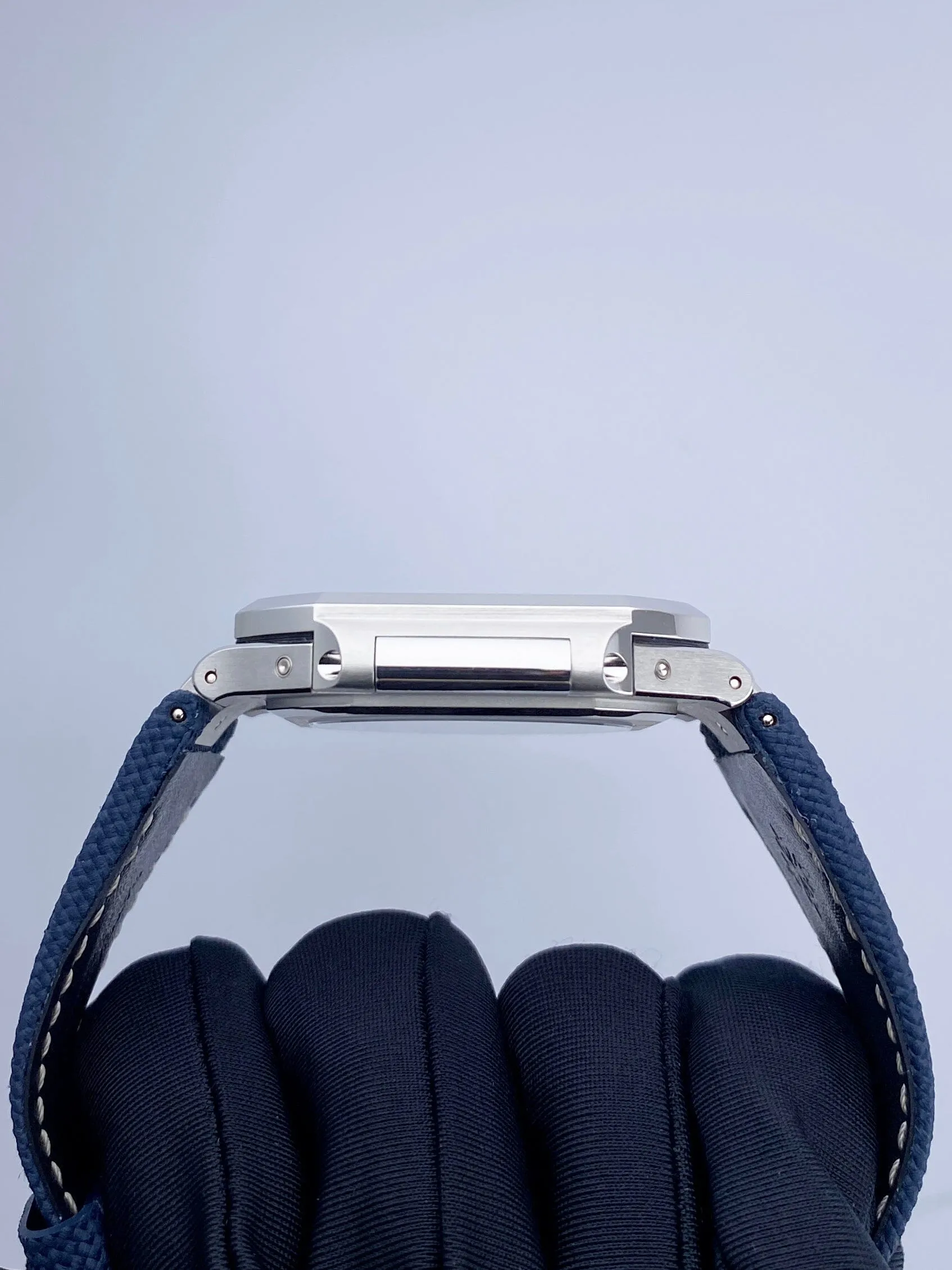New Patek Philippe Cubitus 5822P Blue Dial Mens Watch Box Papers