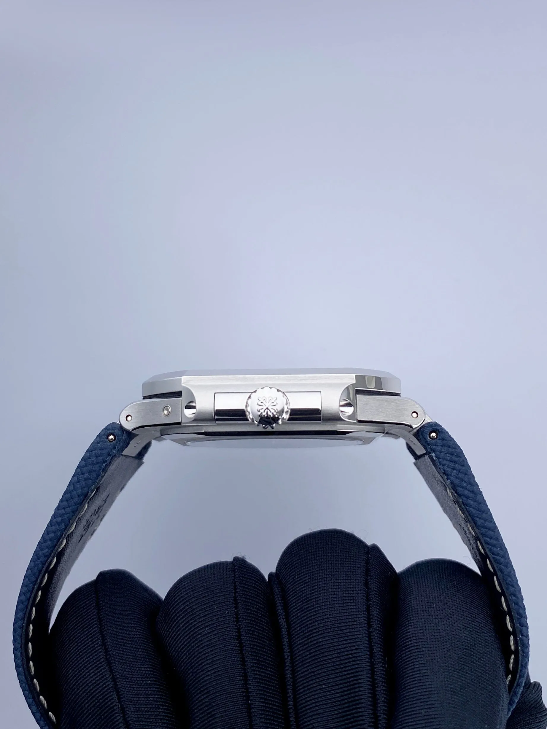 New Patek Philippe Cubitus 5822P Blue Dial Mens Watch Box Papers