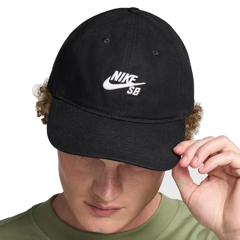 Nike SB Club Unstructured Cap Black/White