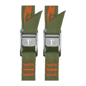 NRS 1" HD Tie-Down Straps Forest Green
