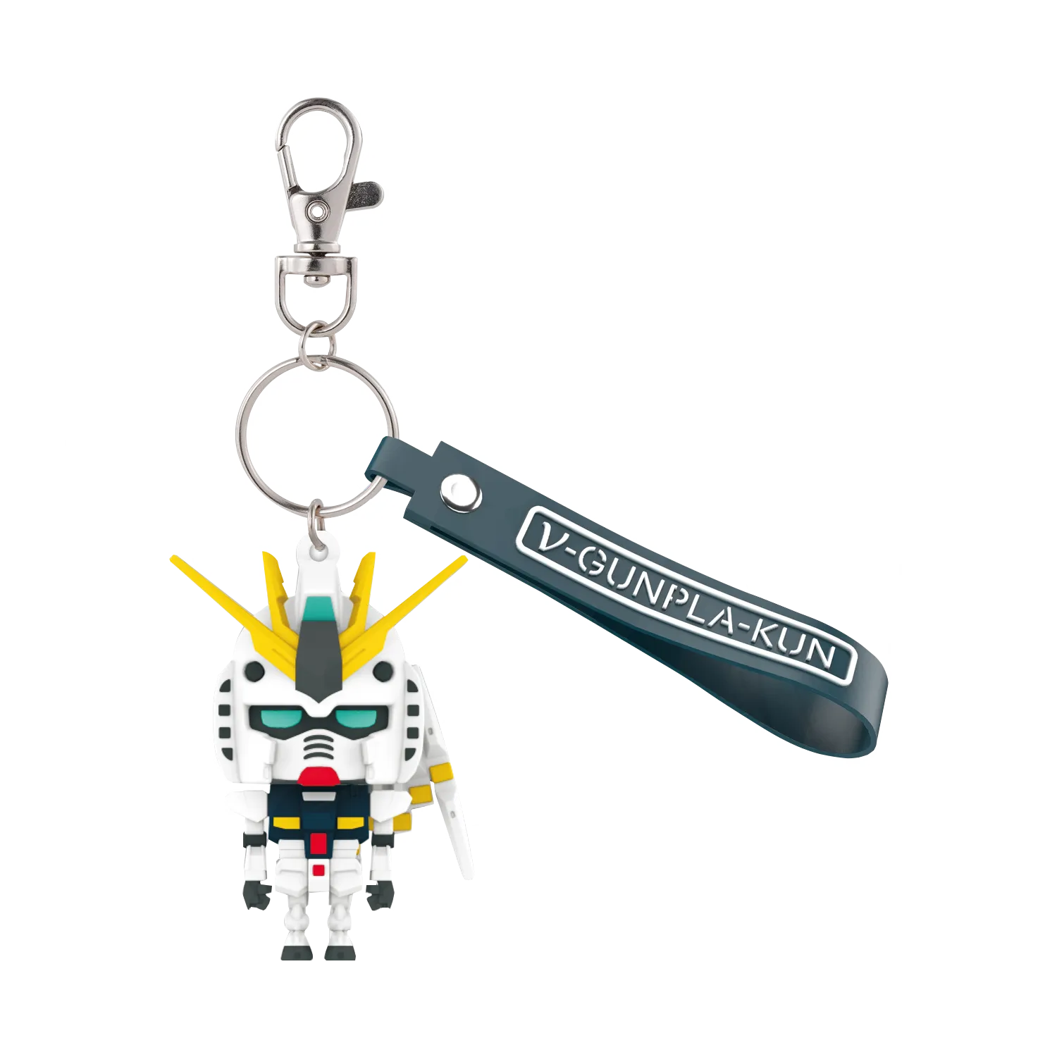 Nu-Gunpla-Kun 3D Rubber Mascot Keychain