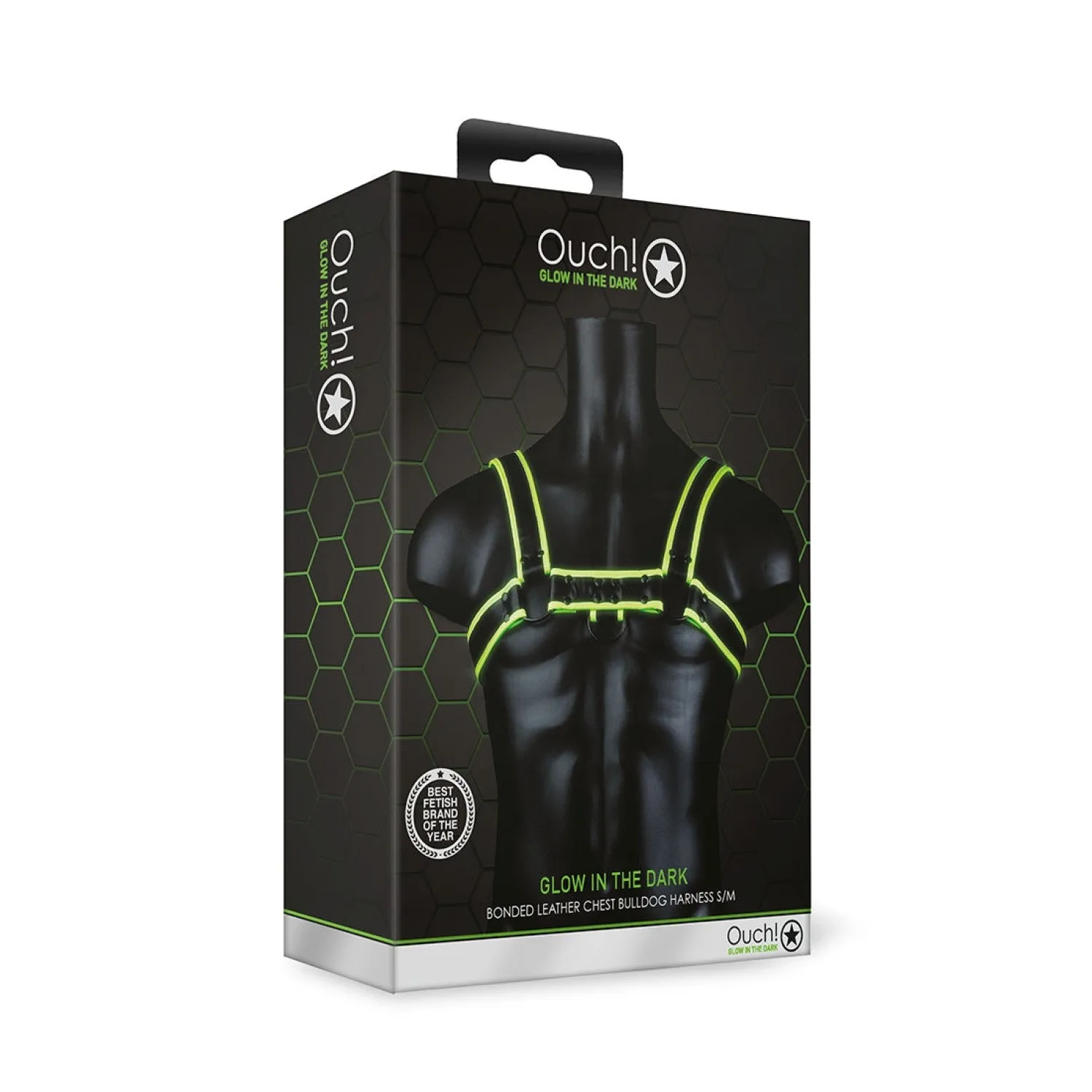 Ouch! Glow in the Dark Borst Bulldog Harness
