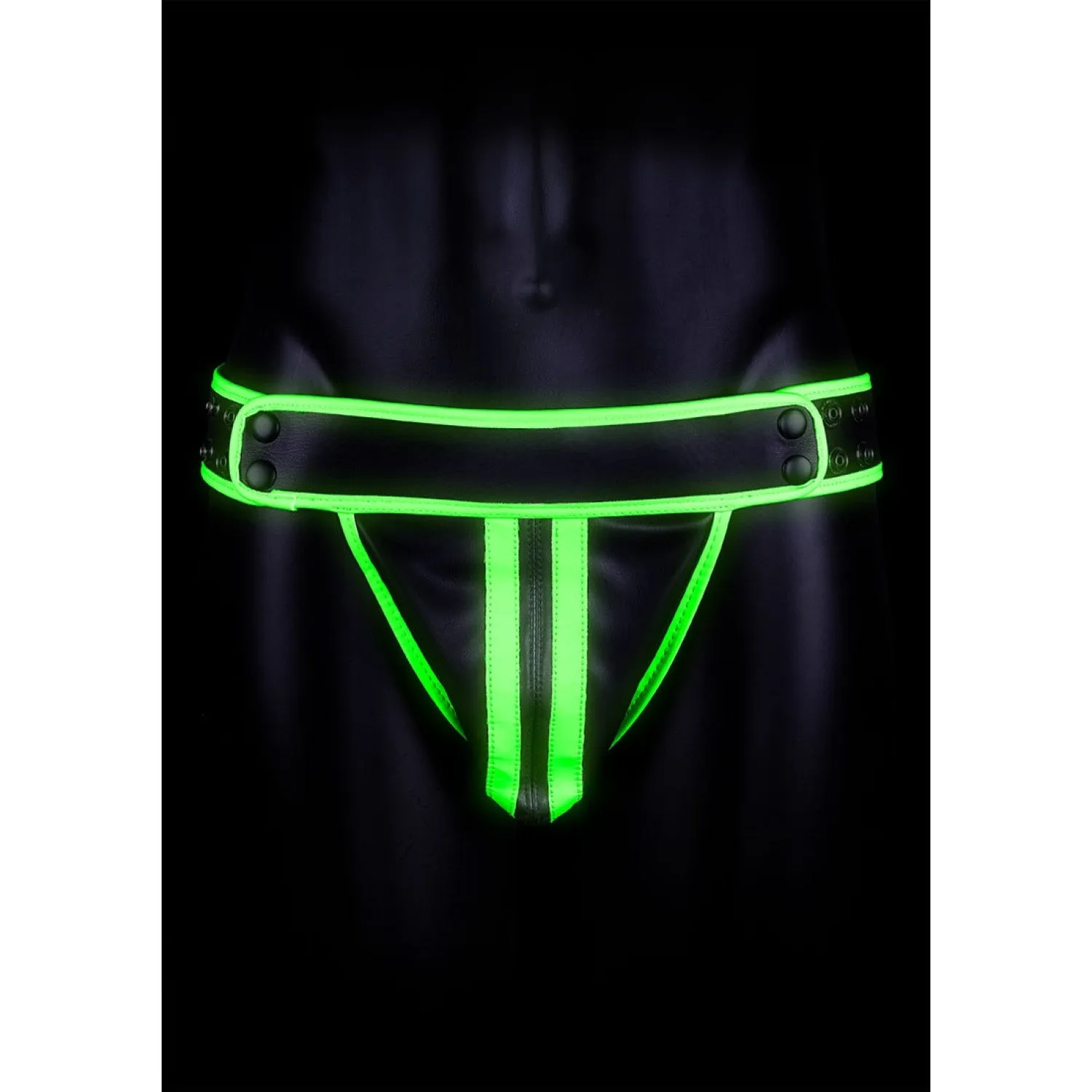 Ouch! Glow in the Dark Jockstrap Rayé #3
