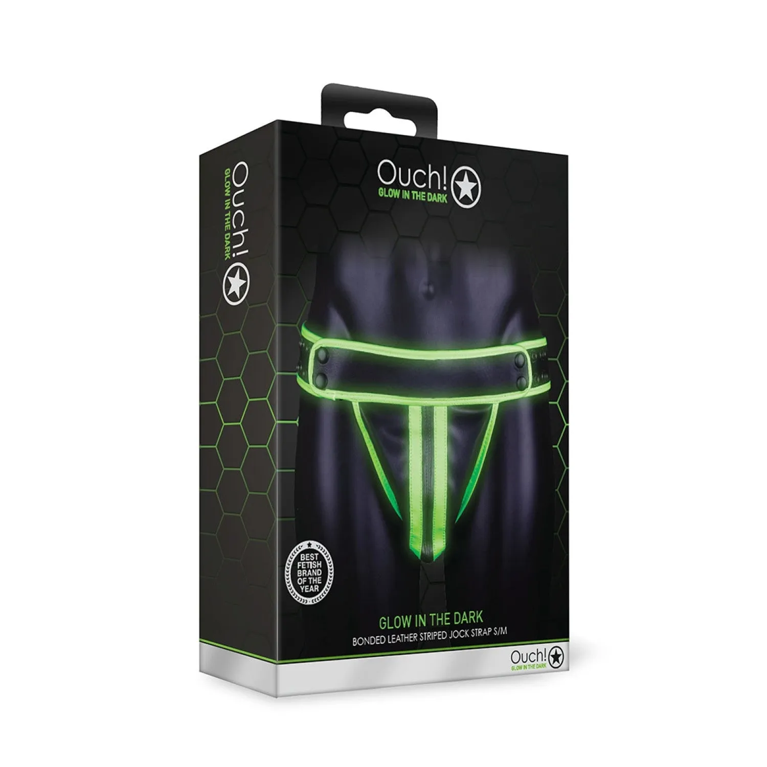 Ouch! Glow in the Dark Jockstrap Rayé #3