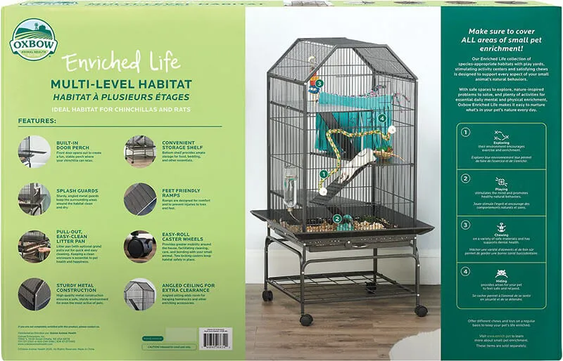 Oxbow Enriched Life Multi-Level Habitat