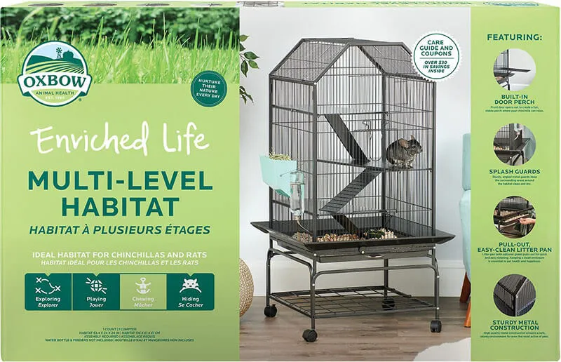 Oxbow Enriched Life Multi-Level Habitat