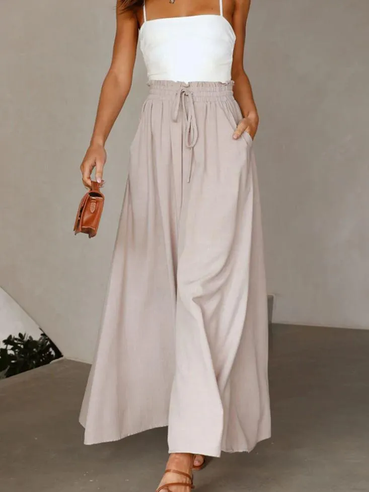 Pantalon Large Fluide Femme - Gaëlle
