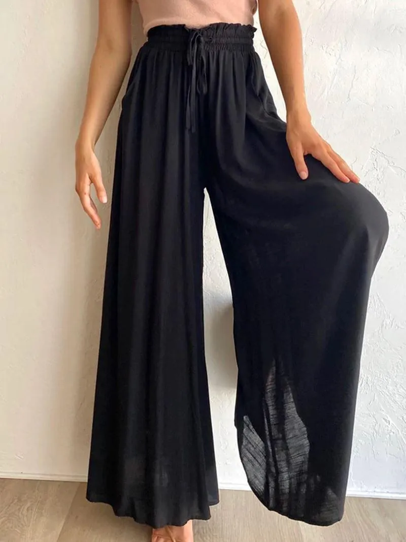 Pantalon Large Fluide Femme - Gaëlle