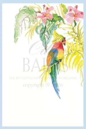 Parrothead Parrot Celebration Party Invitation
