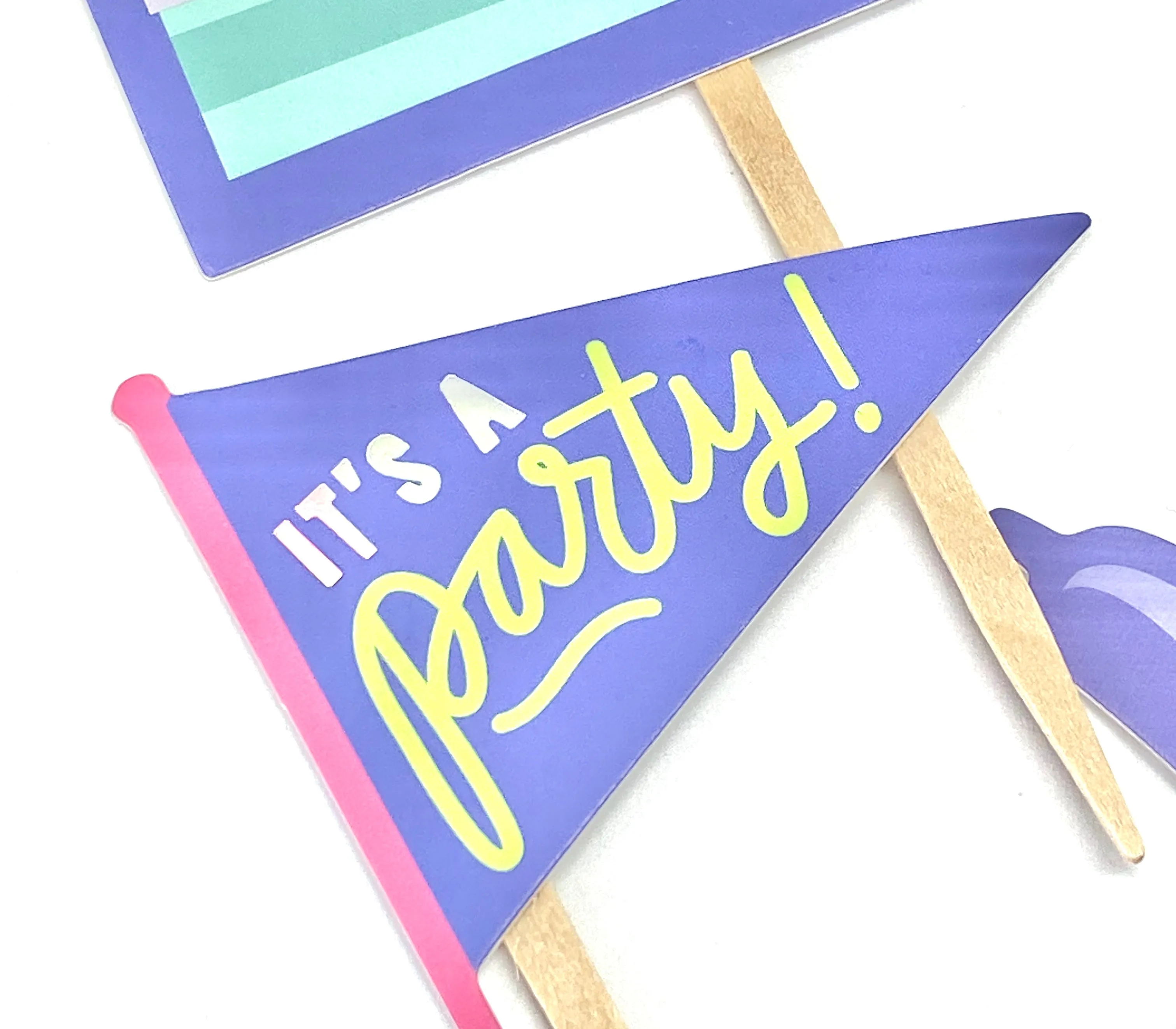 Party Animal Cupcake Toppers
