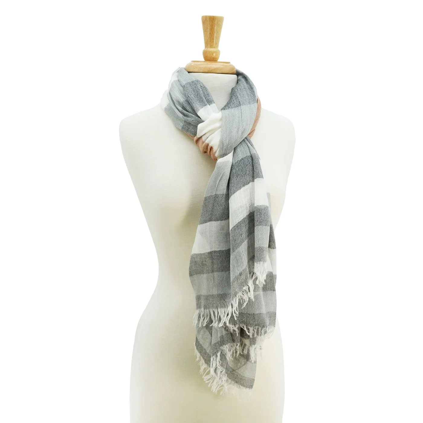 Pauline Stripe Scarf