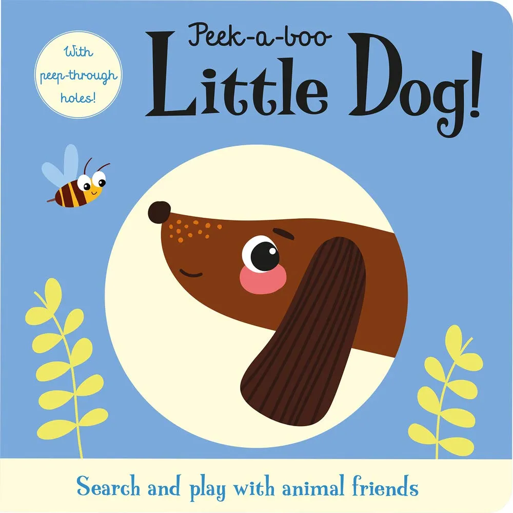 Peek-a-Boo Little Dog!