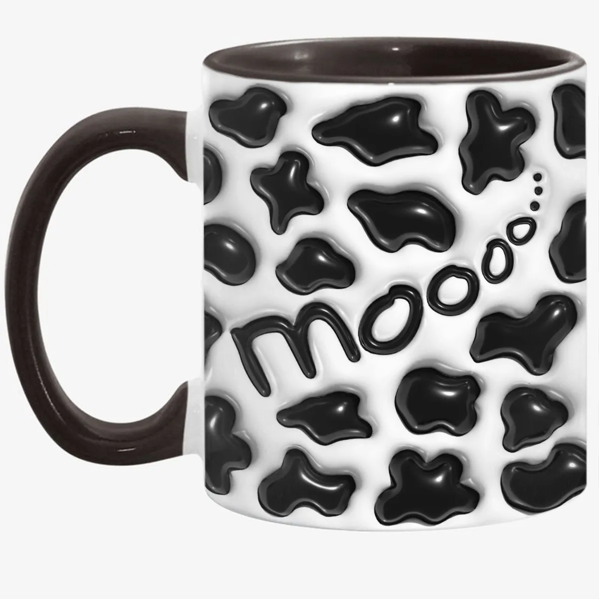 Personalized Cow Moo Accent Coffee Mug Cup