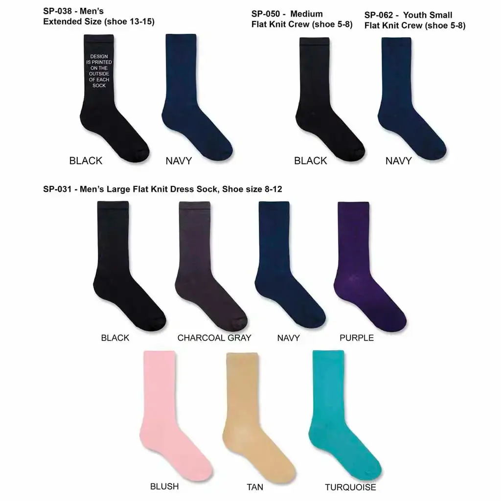 Personalized Super Hero Inspired Wedding Socks
