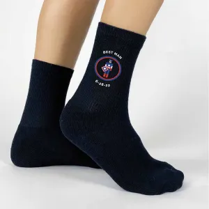 Personalized Super Hero Inspired Wedding Socks