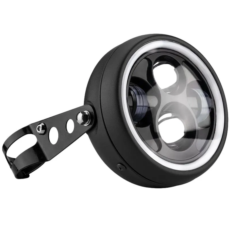 Phare moto LED rond - 5.75pouces