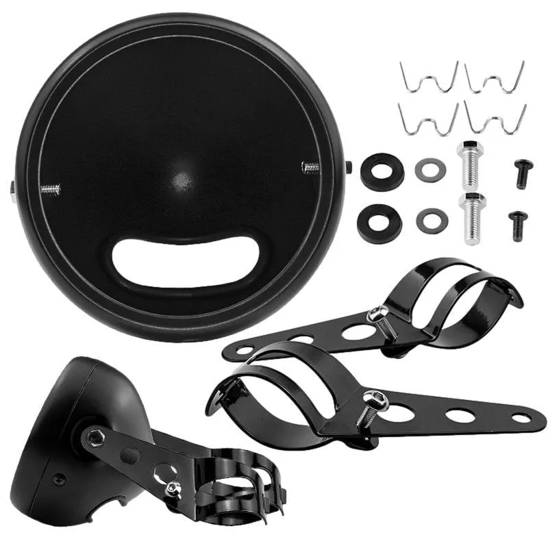 Phare moto LED rond - 5.75pouces