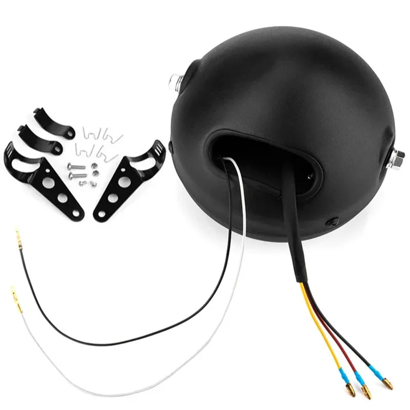 Phare moto LED rond - 5.75pouces