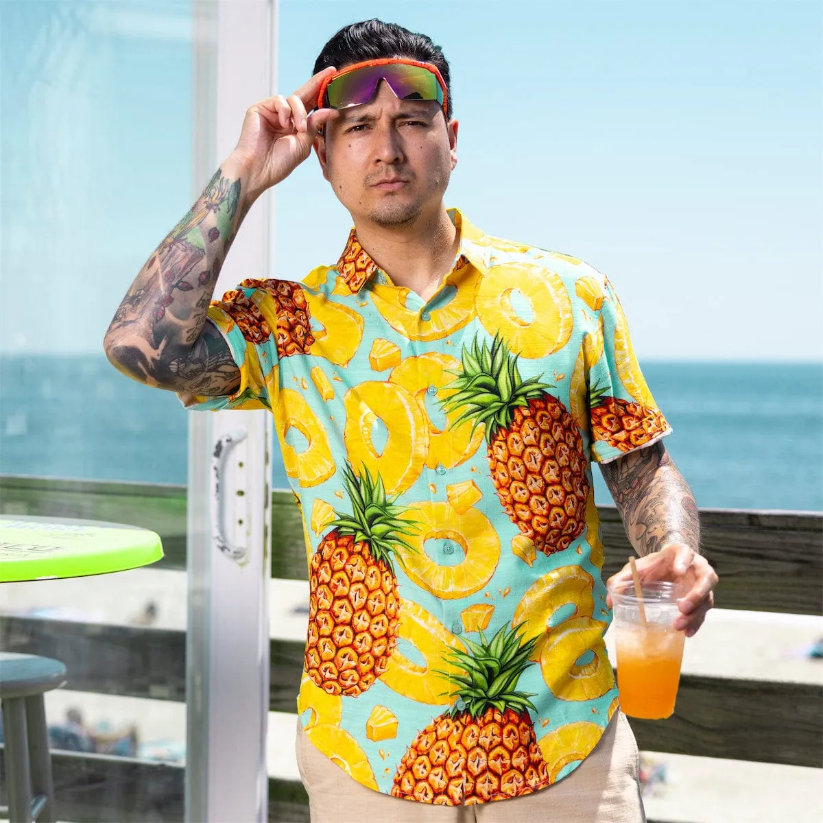 Pineapple Express – Bamboo Short Sleeve Shirt