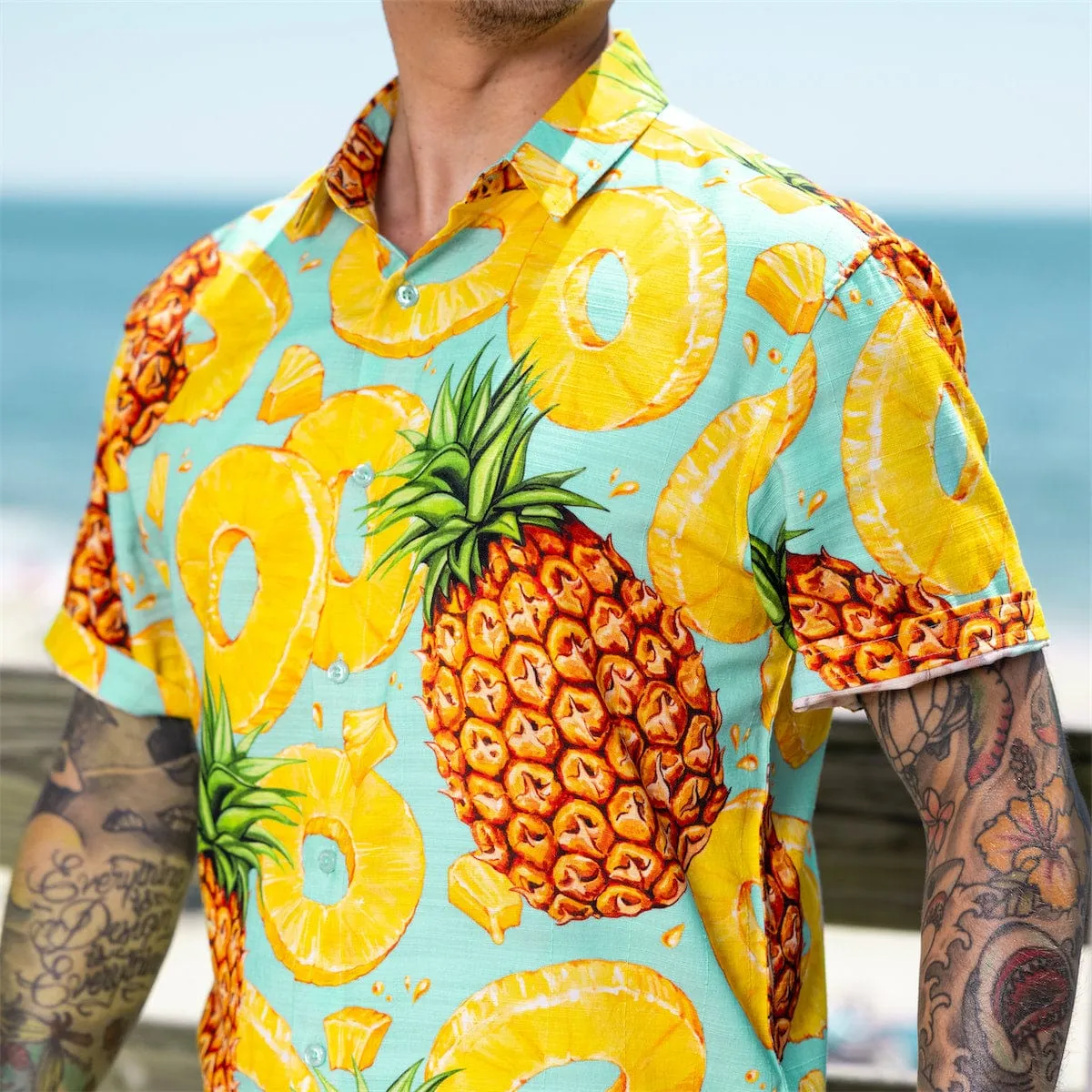 Pineapple Express – Bamboo Short Sleeve Shirt