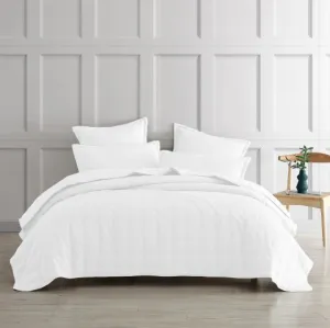 Platinum Collection ASCOT WHITE Coverlet