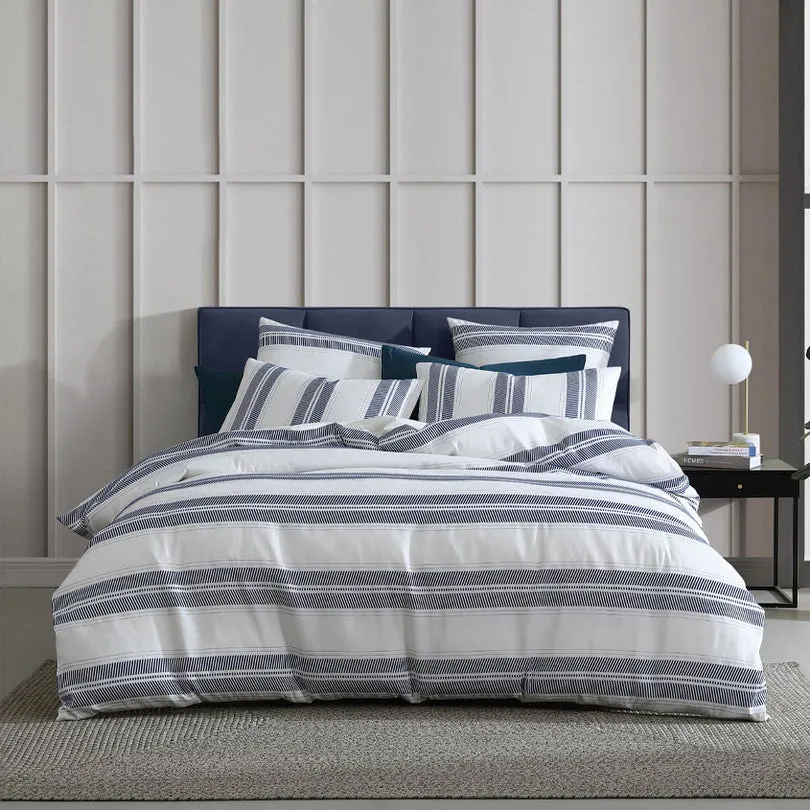 Platinum Collection CADET NAVY QUILT COVER SET