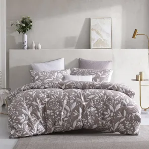 Platinum Collection MADISON LATTE QUILT COVER SET
