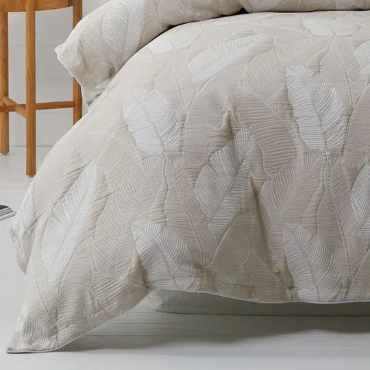 Platinum Collection TAHITI TAN QUILT COVER SET