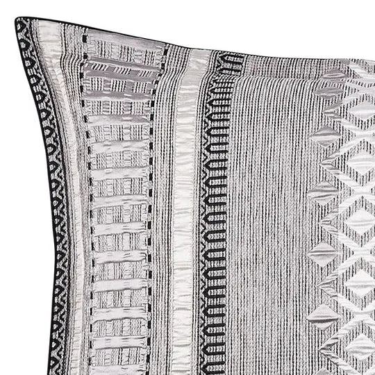Platinum Collection TRIBECA STEEL QUILT COVER SET