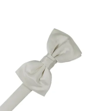 Platinum Luxury Satin Kids Bow Tie