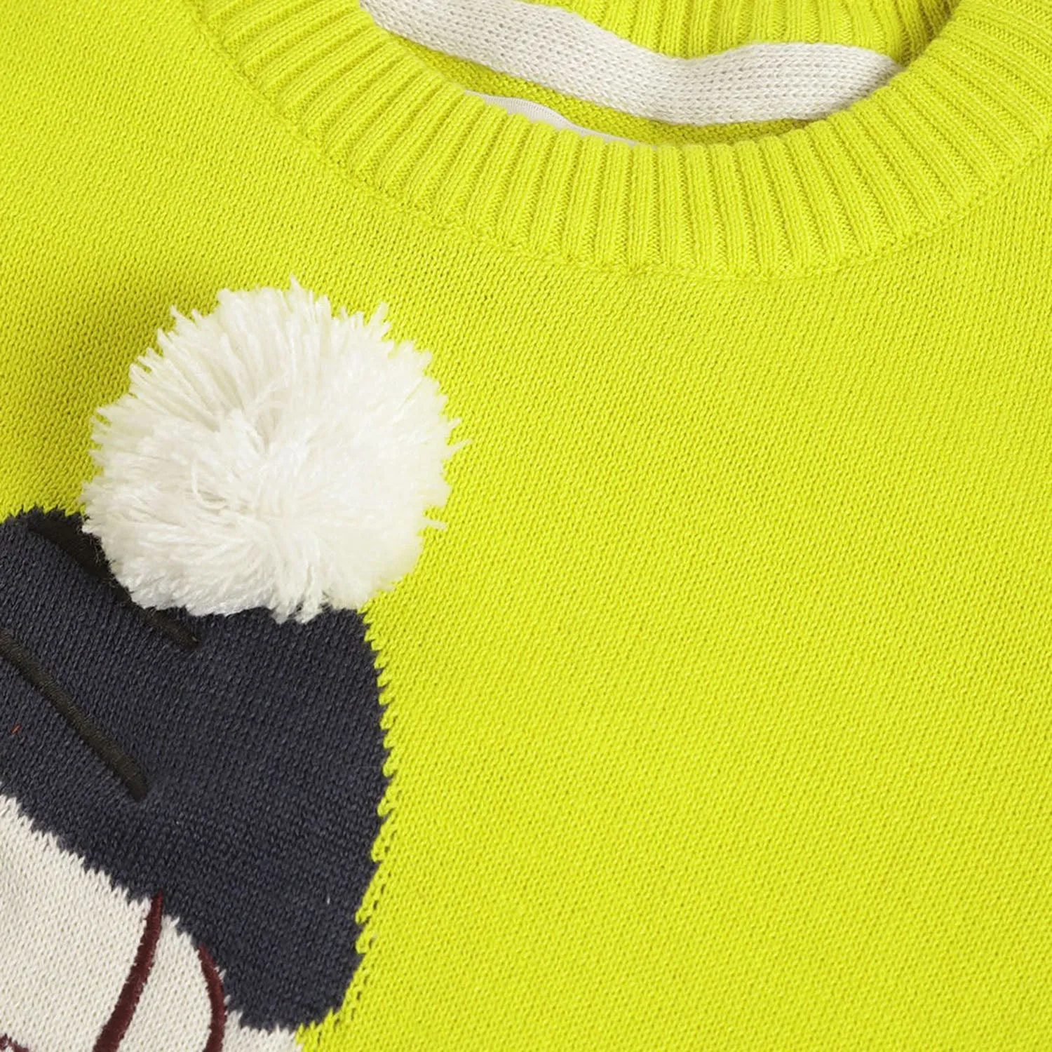 Pom Pom Animal Sweater