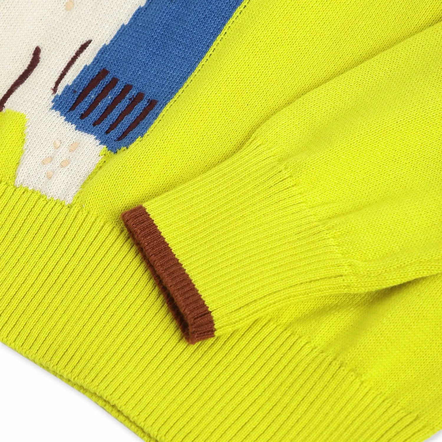 Pom Pom Animal Sweater