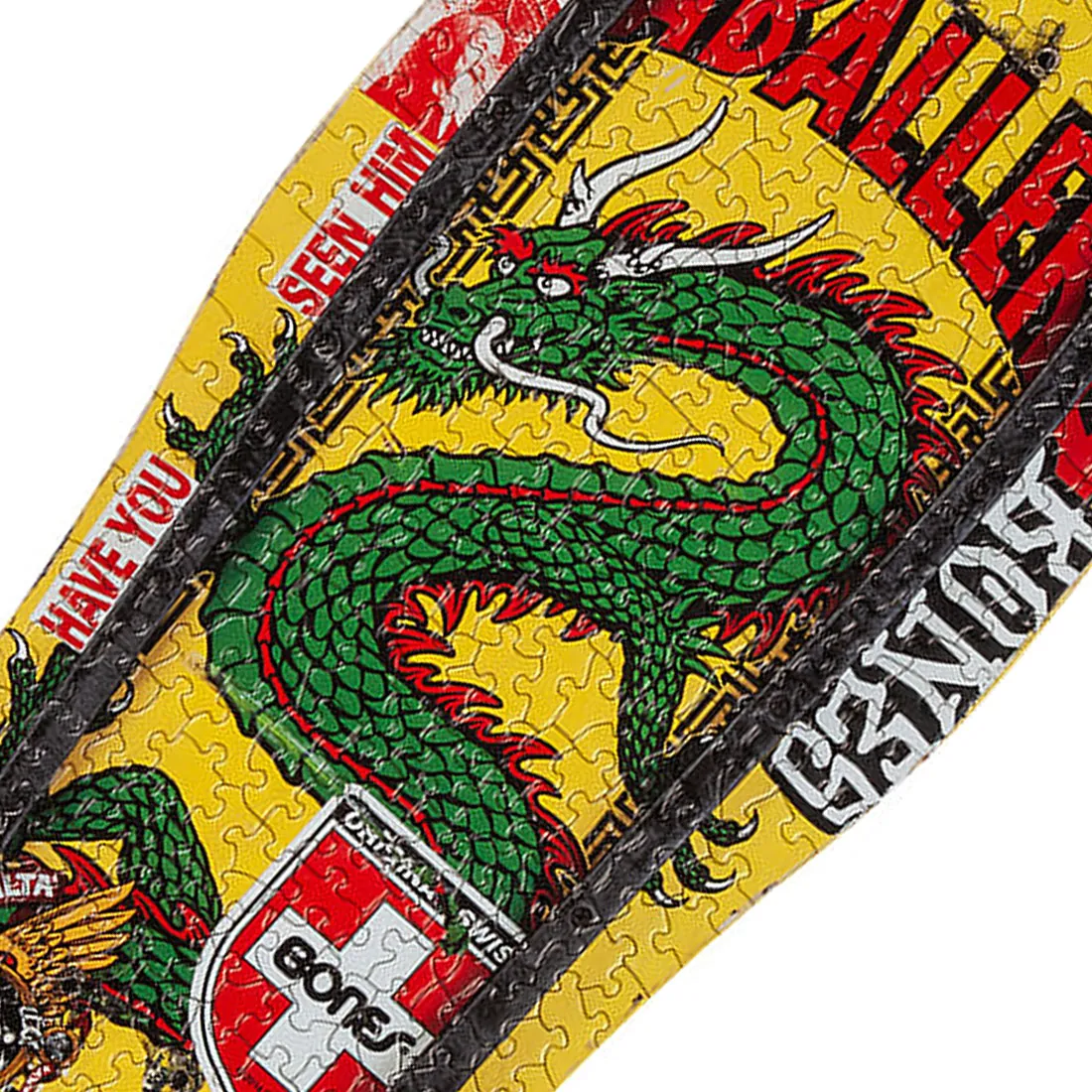 Powell Peralta 500pc Puzzle - Cab Chinese Dragon Yellow
