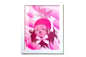 "Bang Up Betty” 11x14" Framed Original Painting